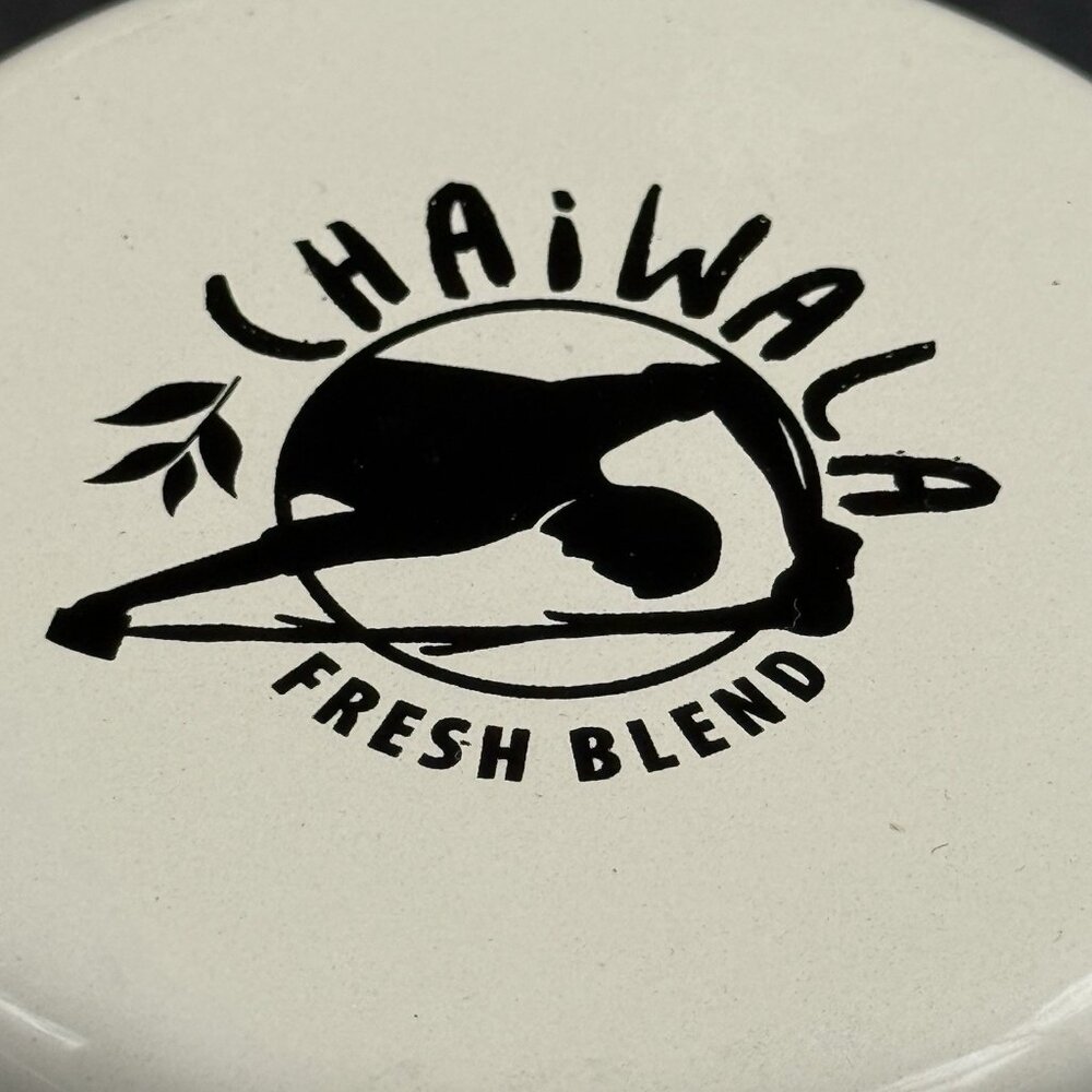 Chaiwalla Off White Enamel Coffee Pot Enamelware Butter Syrup Turkish Coffee - Picture 5 of 8